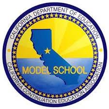 Model school logo